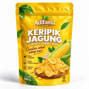 Keripik Jagung Adifama Food – Pilihan 100 g, 250 g, 500 g & 1 kg
