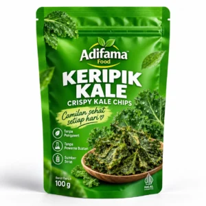 Keripik Kale Adifama Food – Pilihan 35 g, 50 g, 80 g, 100 g & 200 g