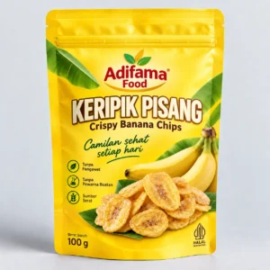 Keripik Pisang Adifama Food – Pilihan 100 g, 250 g, 500 g & 1 kg