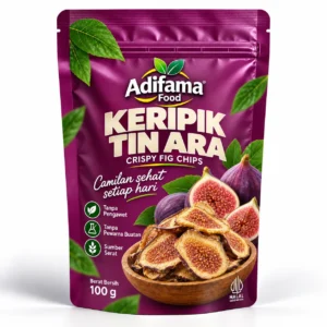 Keripik Tin (Ara) Adifama Food – Pilihan 35 g, 50 g, 80 g, 100 g & 200 g