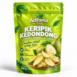Keripik Kedondong Adifama Food – Pilihan 50 g, 100 g, 250 g & 500 g