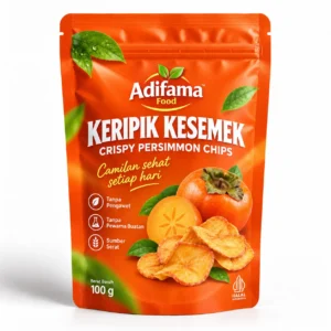 Keripik Kesemek Adifama Food – Pilihan 50 g, 100 g, 250 g & 500 g
